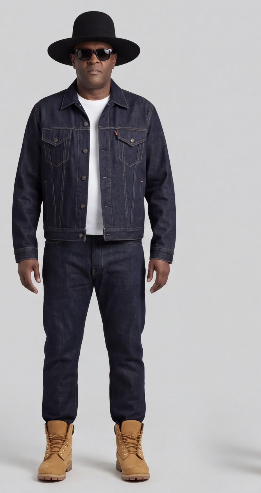 HarlemsFavoriteSon in denim, front